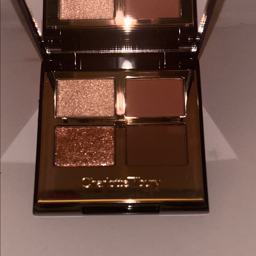 Charlotte Tilbury Eyeshadow Palette - Glittering Copper and Deep Brown